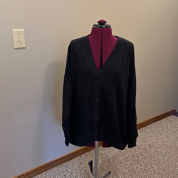 🖤GAP🖤 Vintage soft oversized cocoon sweater, size XL, black - Picture 4 of 13